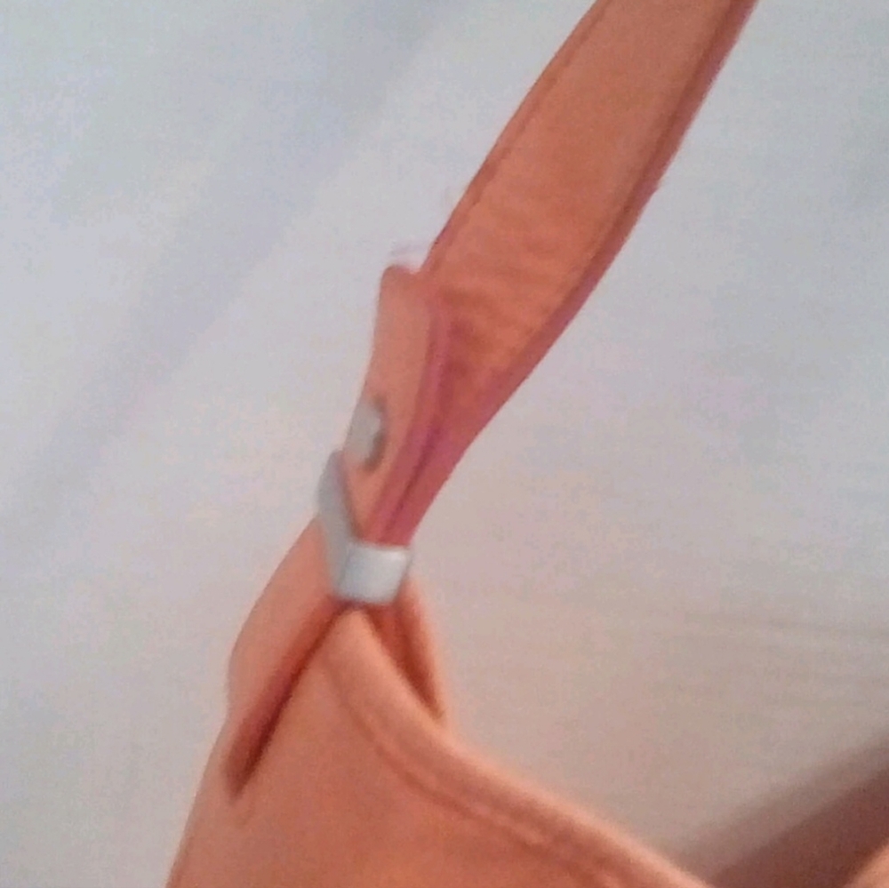 Leather PERLINA Peach Women's Bag - Picture 3 of 7